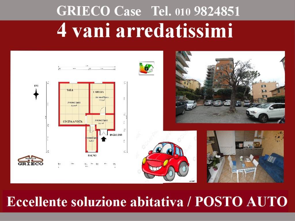 appartamento in affitto a Genova in zona Nervi