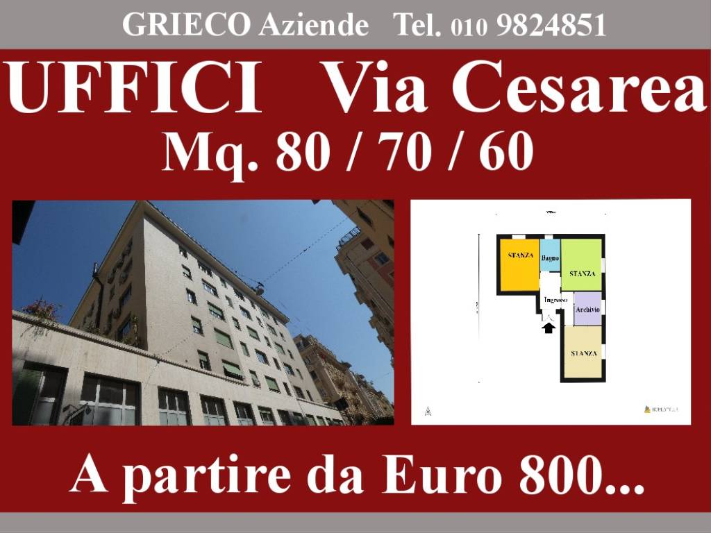 ufficio in affitto a Genova
