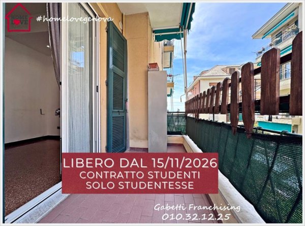 appartamento in affitto a Genova in zona Albaro