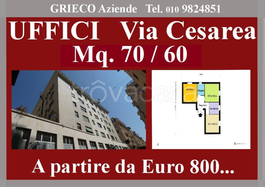 ufficio in affitto a Genova