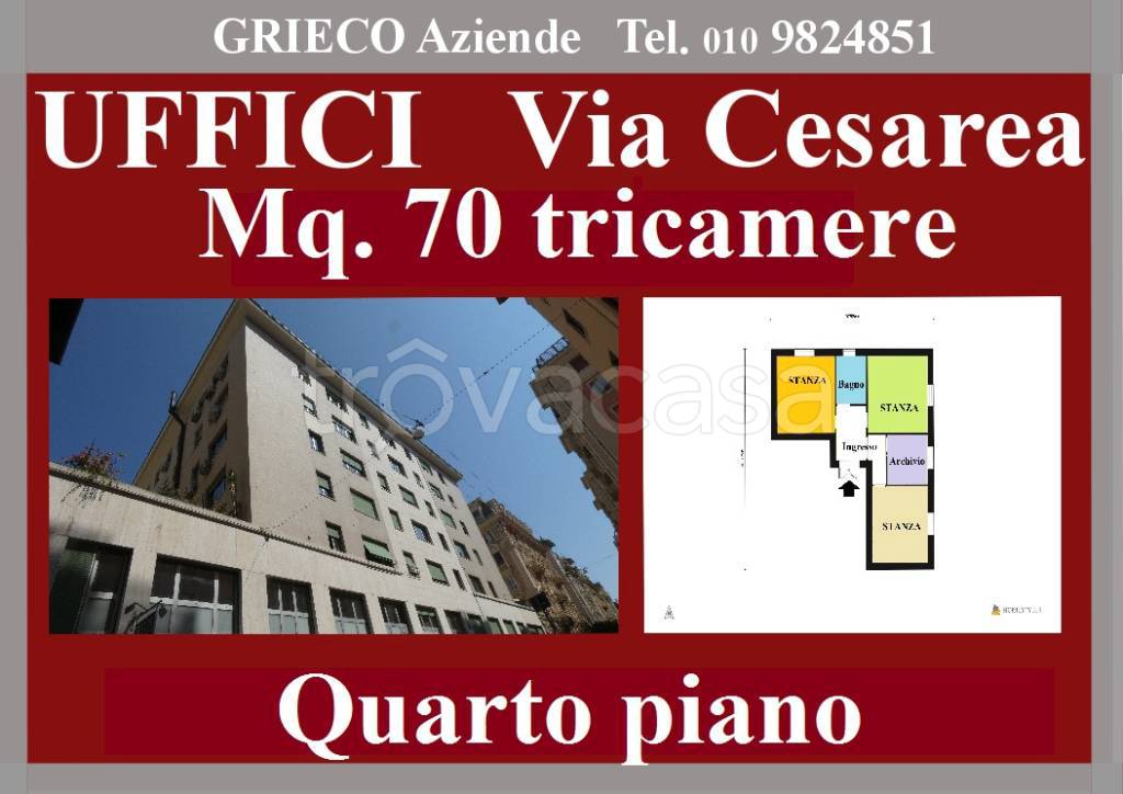 ufficio in affitto a Genova