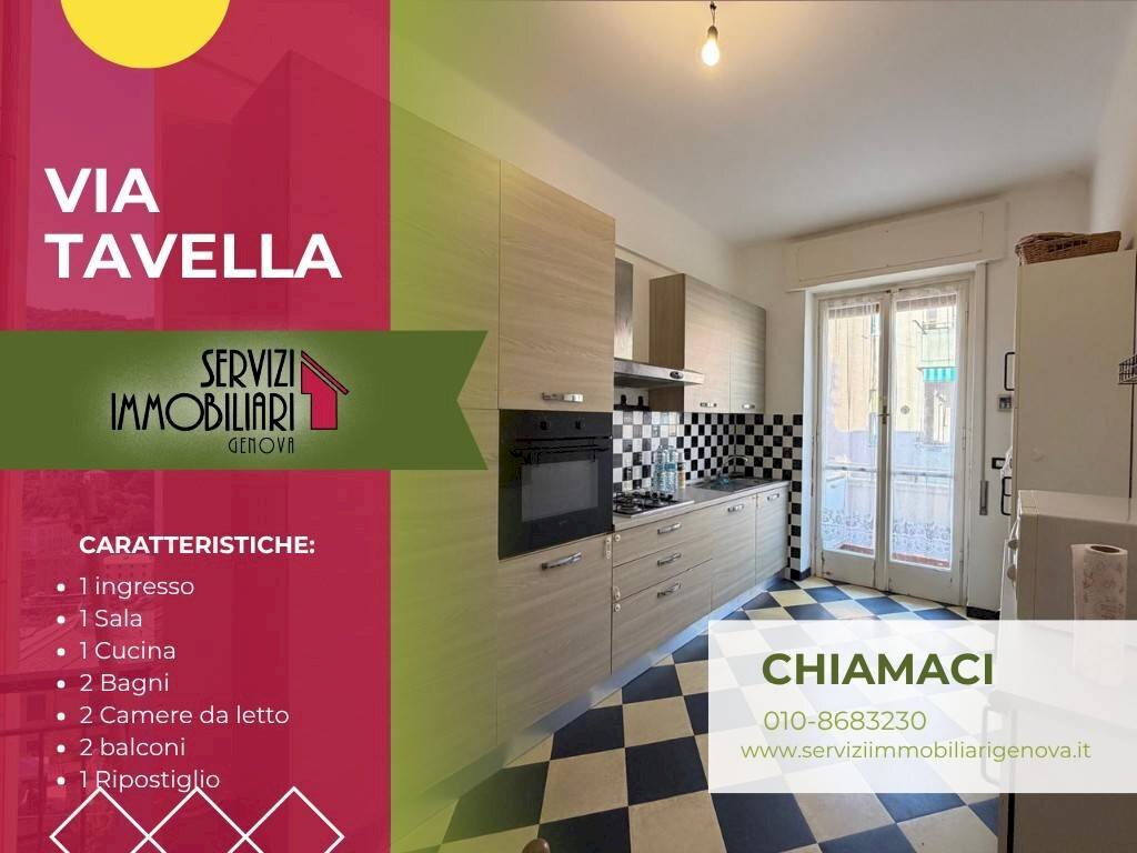 appartamento in affitto a Genova in zona Castelletto