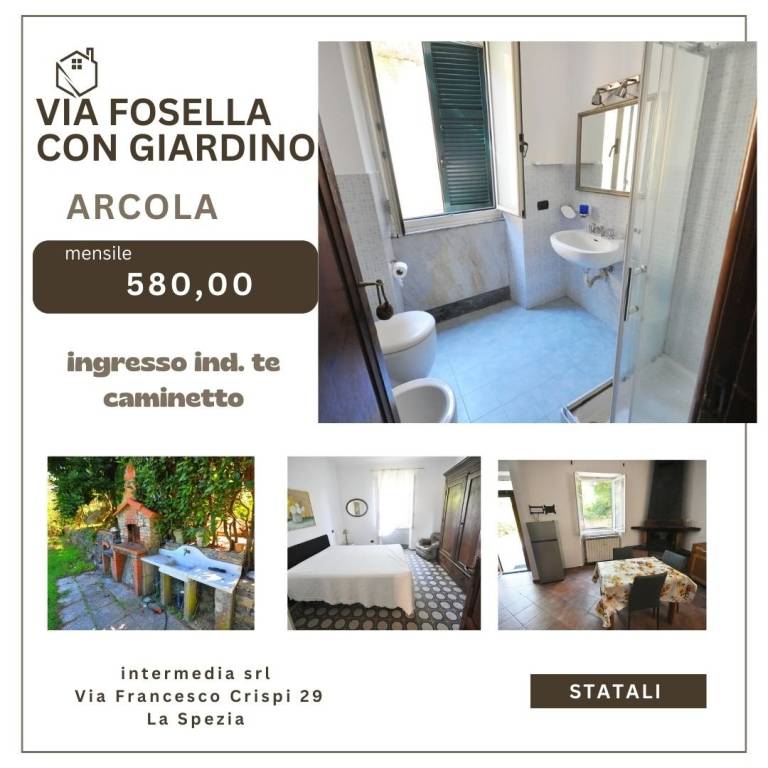 appartamento in affitto ad Arcola