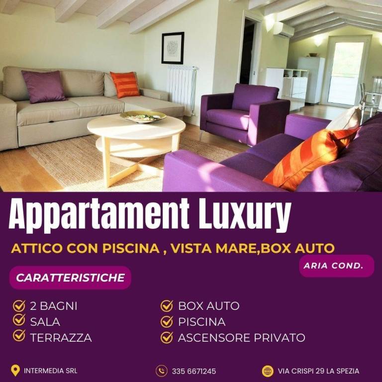 appartamento in affitto a La Spezia in zona Ruffino