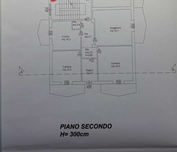 appartamento in affitto a Sarzana in zona Falcinello