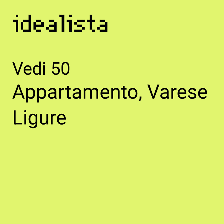 appartamento in affitto a Varese Ligure