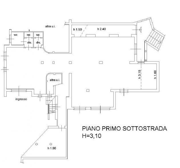 locale commerciale in affitto a Cantù