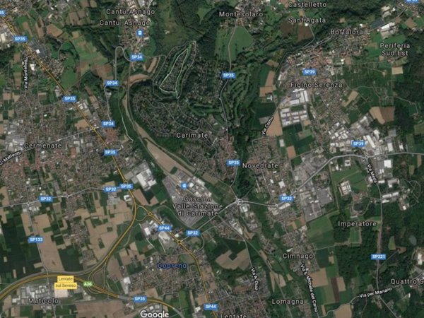 capannone in affitto a Cermenate