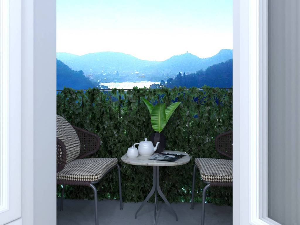 appartamento in affitto a Cernobbio in zona Mornello
