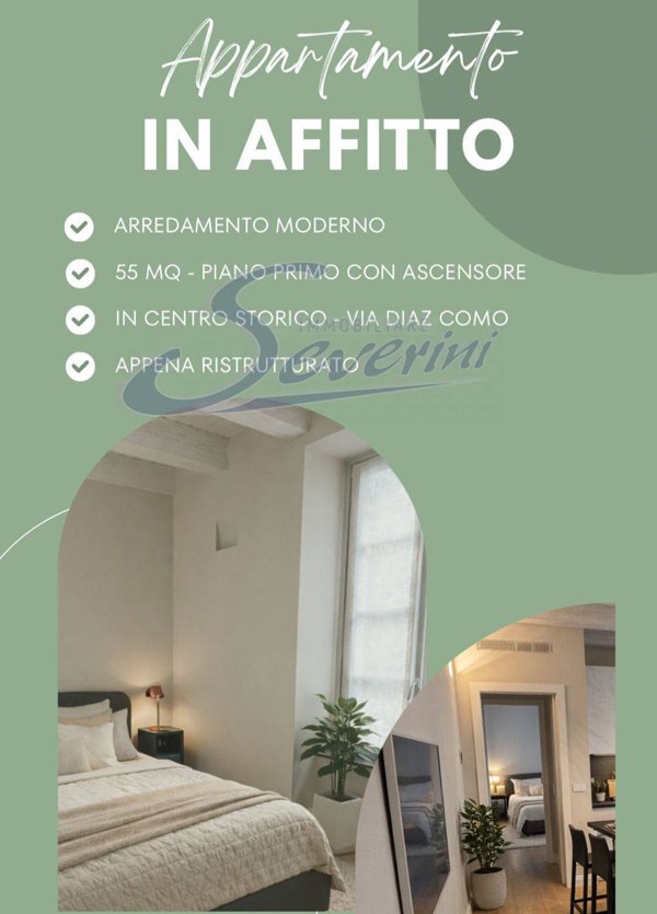 appartamento in affitto a Como in zona Como Centro