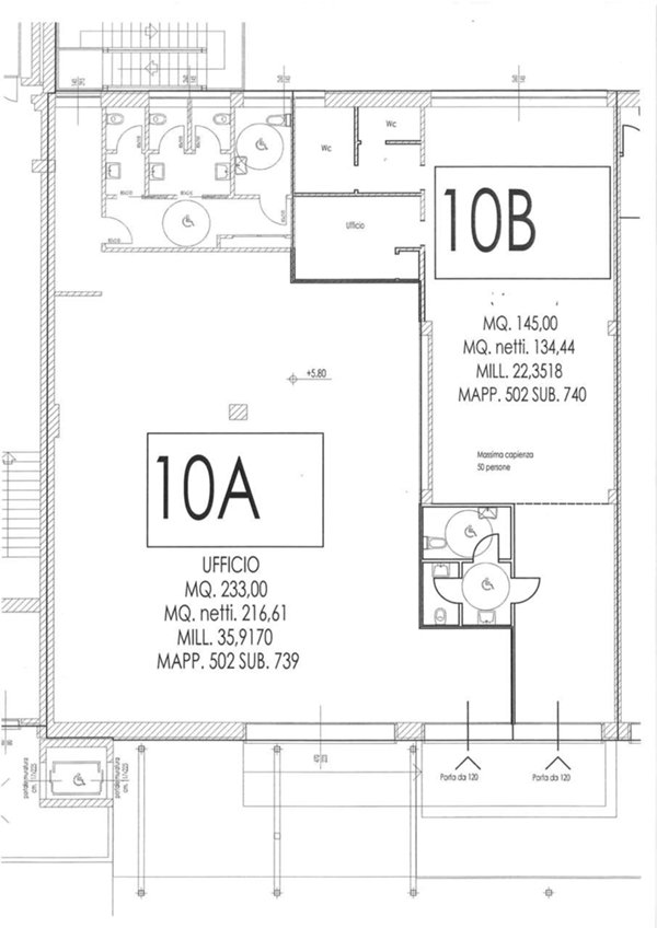 ufficio in affitto ad Erba