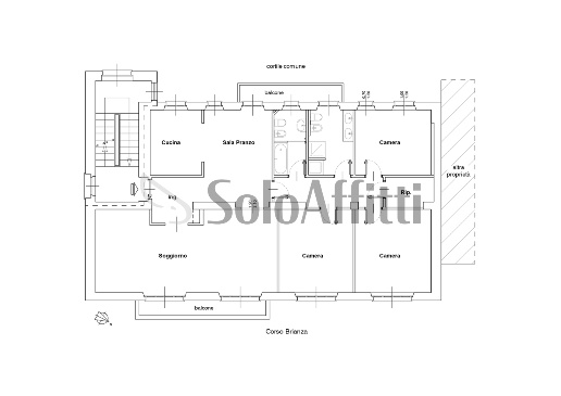 appartamento in affitto a Mariano Comense