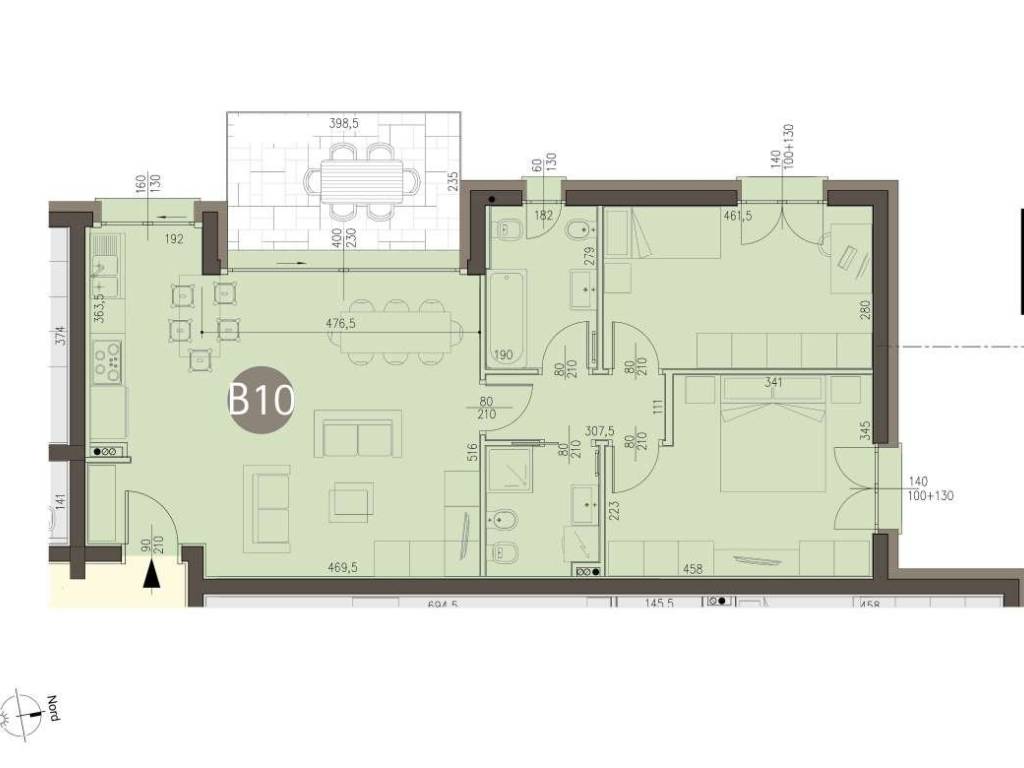 appartamento in affitto ad Olgiate Comasco