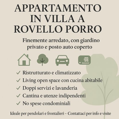 casa indipendente in affitto a Rovello Porro