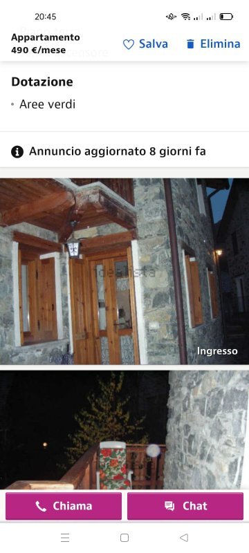 appartamento in affitto a Chiesa in Valmalenco