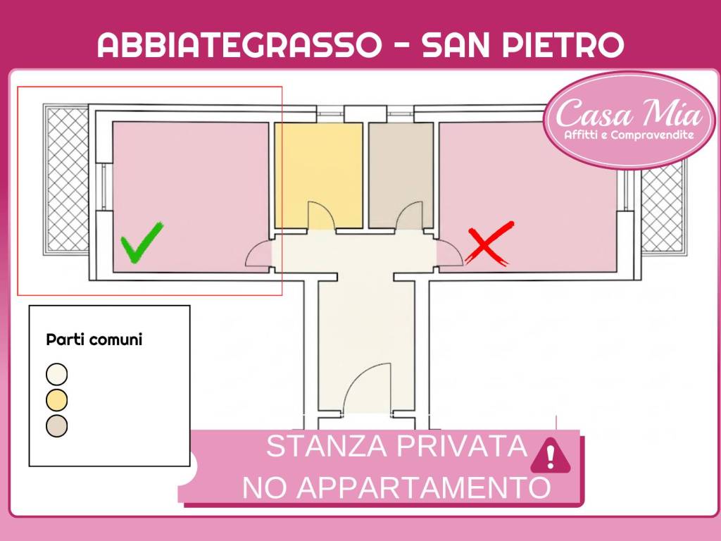 appartamento in affitto ad Abbiategrasso