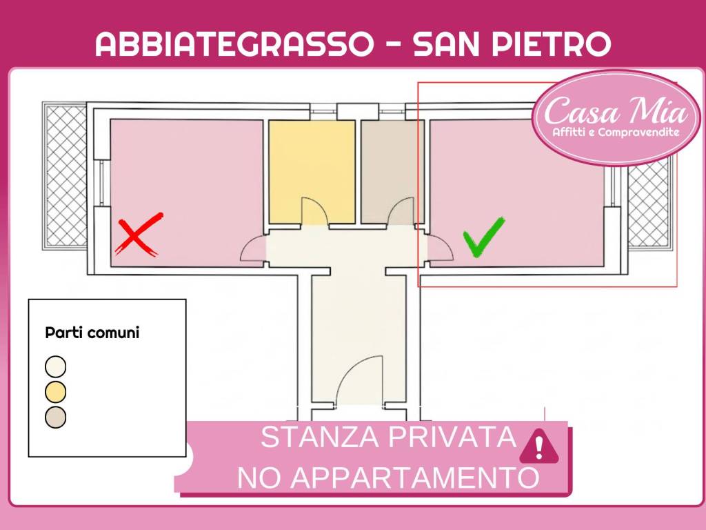 appartamento in affitto ad Abbiategrasso