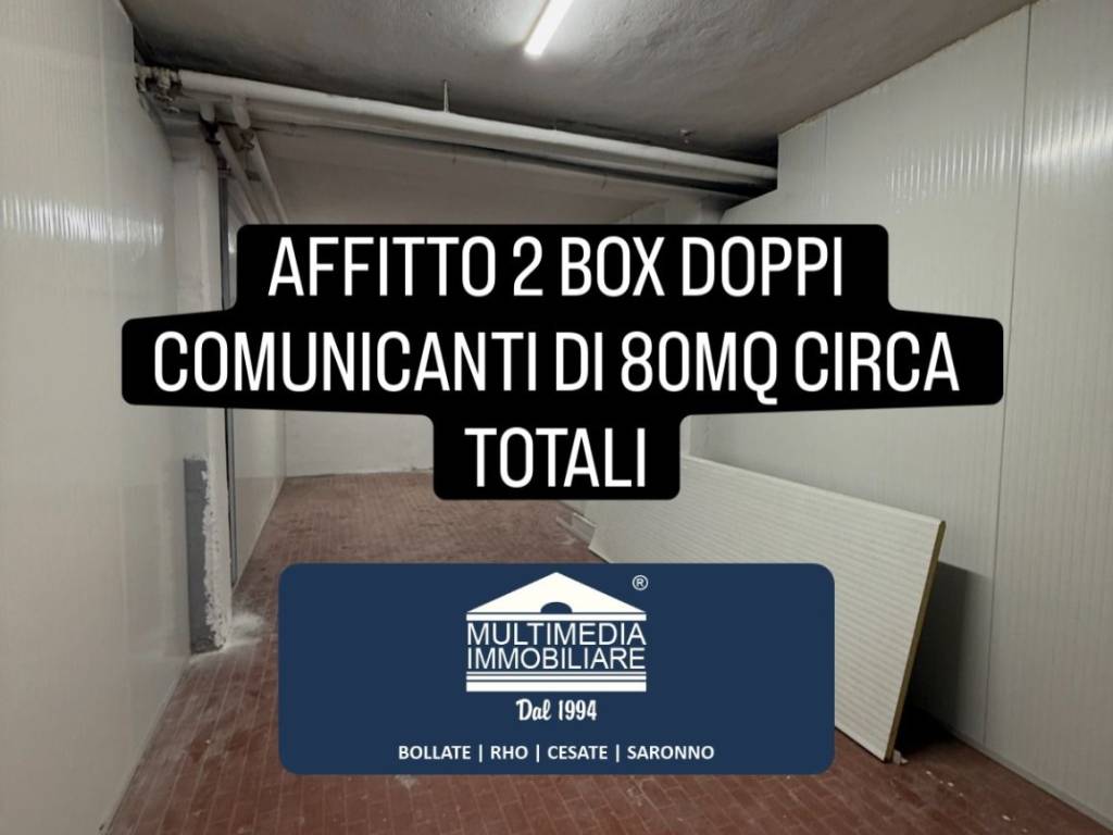 box auto in affitto a Bollate in zona Ospiate