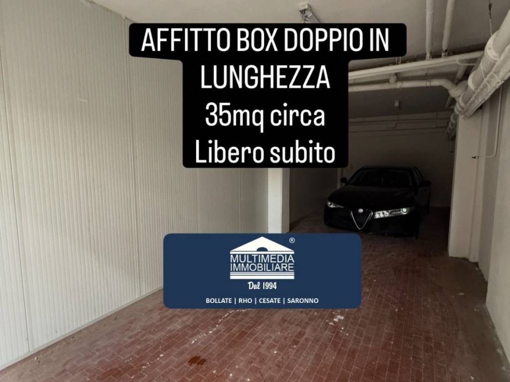 box auto in affitto a Bollate in zona Ospiate