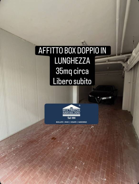 box auto in affitto a Bollate in zona Ospiate