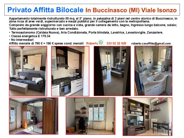 appartamento in affitto a Buccinasco