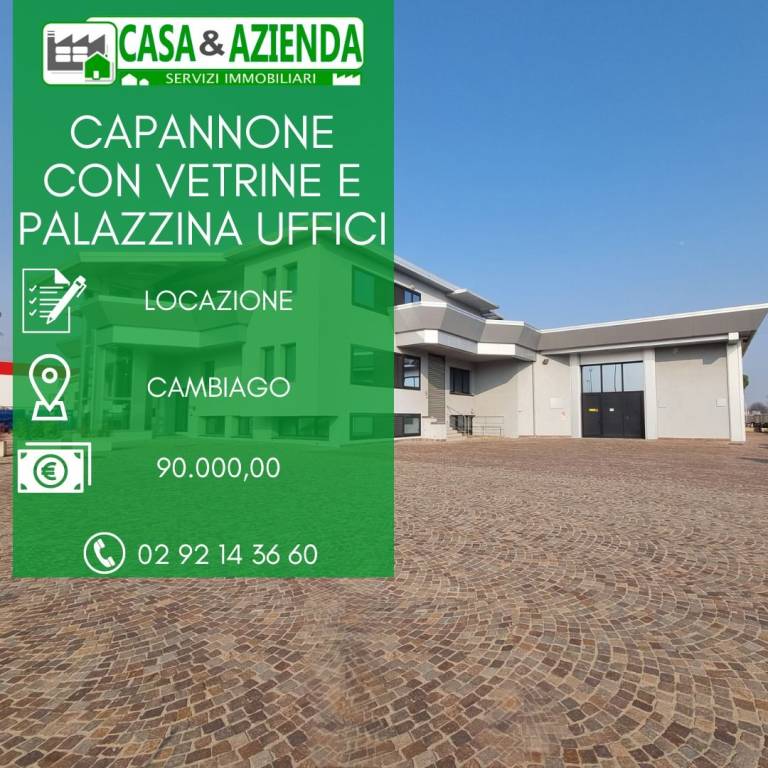 capannone in affitto a Cambiago