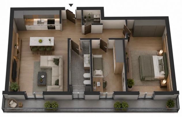 appartamento in affitto a Cassina de' Pecchi