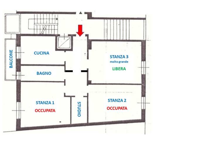 appartamento in affitto a Cologno Monzese