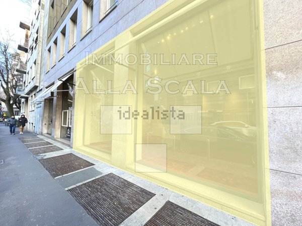 negozio in affitto a Milano in zona Brera