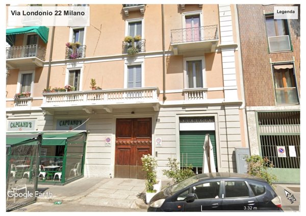 appartamento in affitto a Milano in zona Sempione