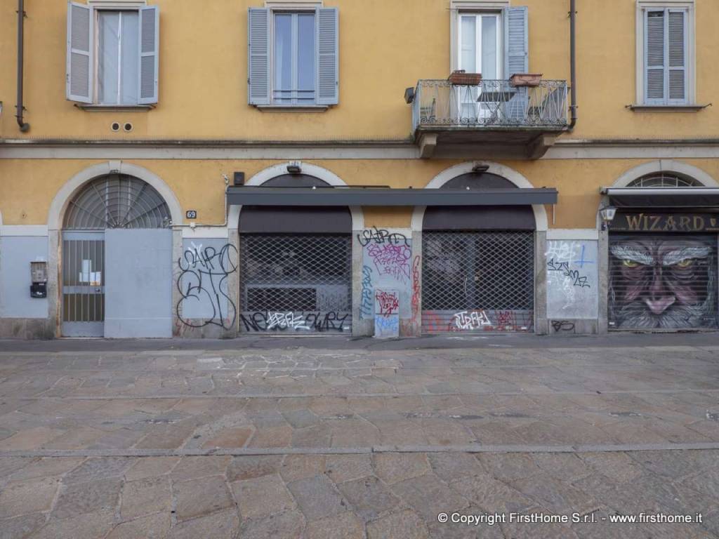 negozio in affitto a Milano in zona Porta Ticinese