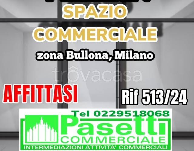 monolocale in affitto a Milano in zona Bullona
