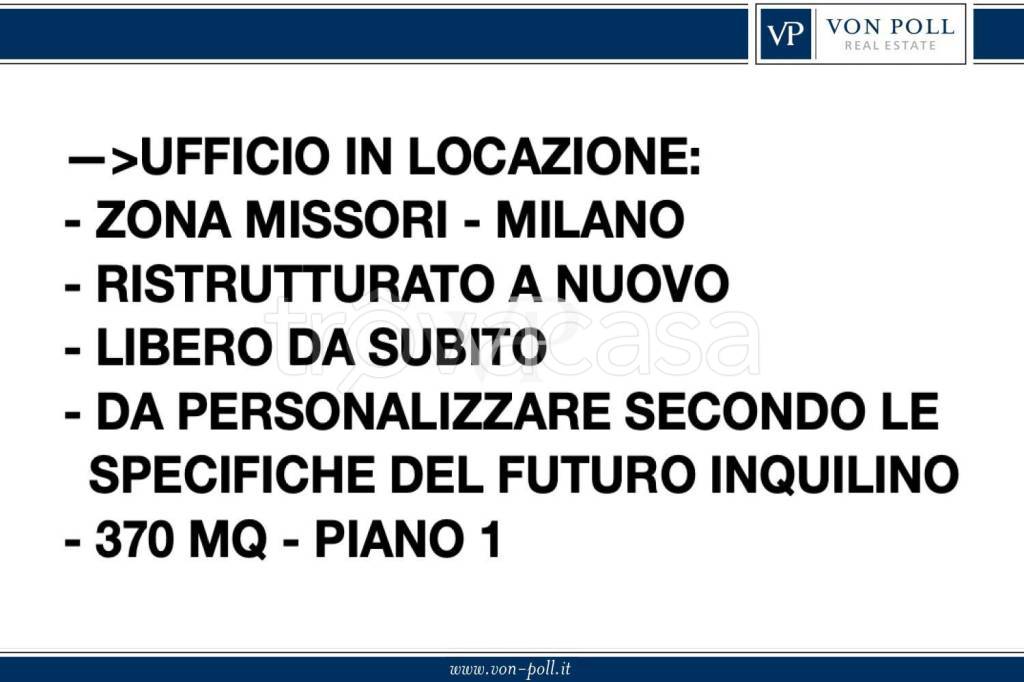 ufficio in affitto a Milano in zona Centro Storico
