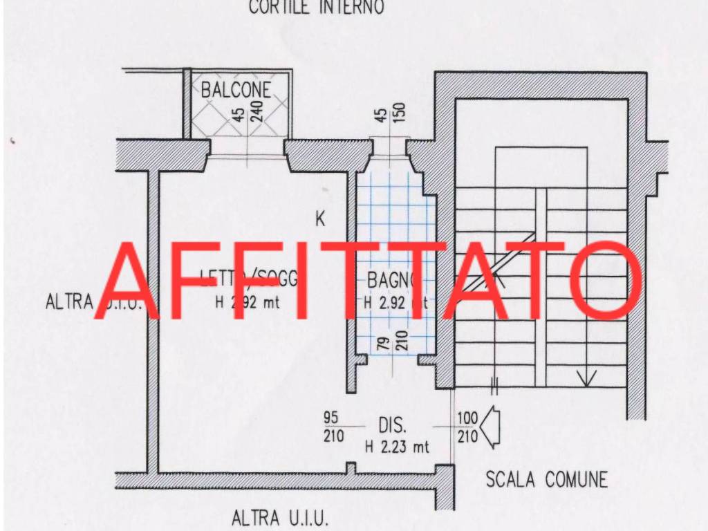 monolocale in affitto a Milano in zona Il Portello
