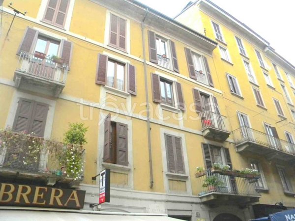 appartamento in affitto a Milano in zona Brera