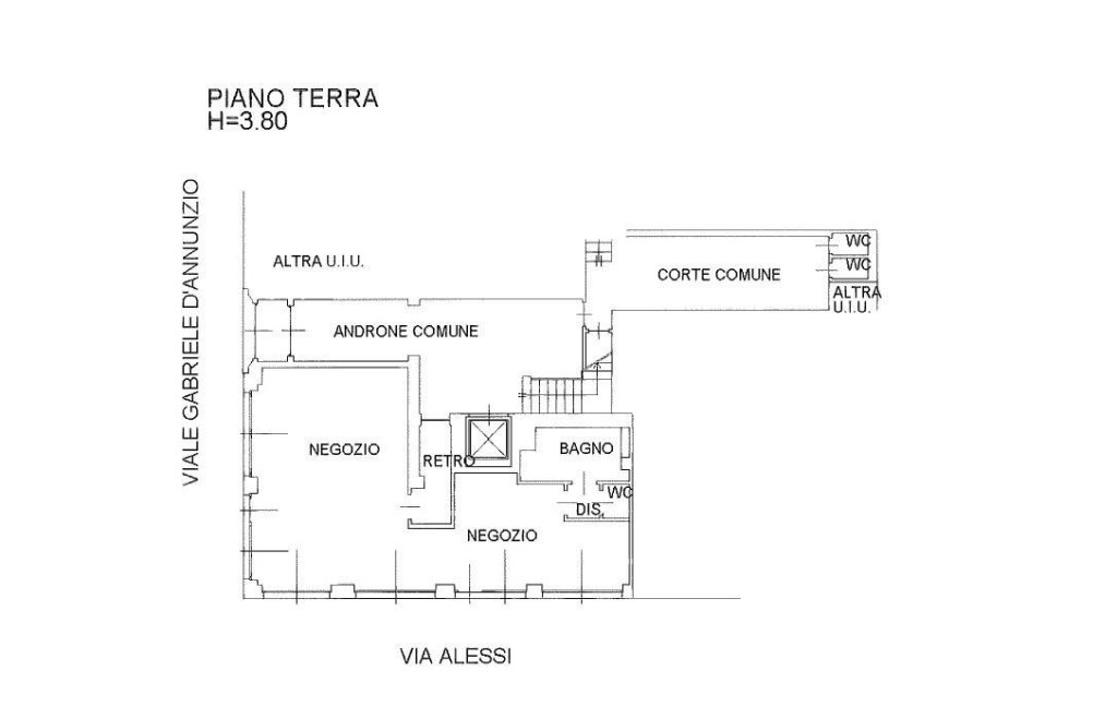 negozio in affitto a Milano in zona Porta Genova