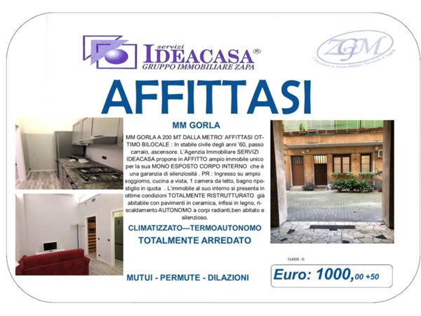 appartamento in affitto a Milano in zona Gorla