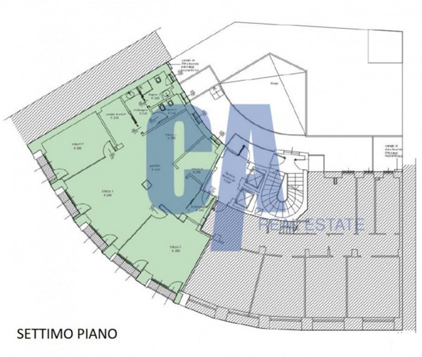 ufficio in affitto a Milano