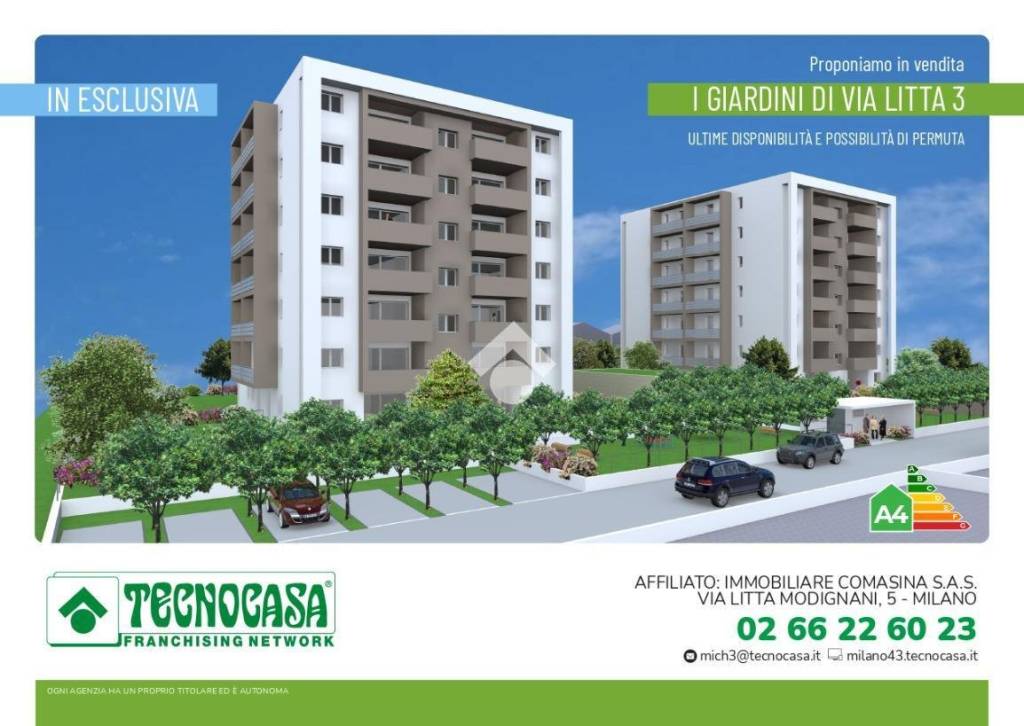 appartamento in affitto a Milano in zona Bovisa