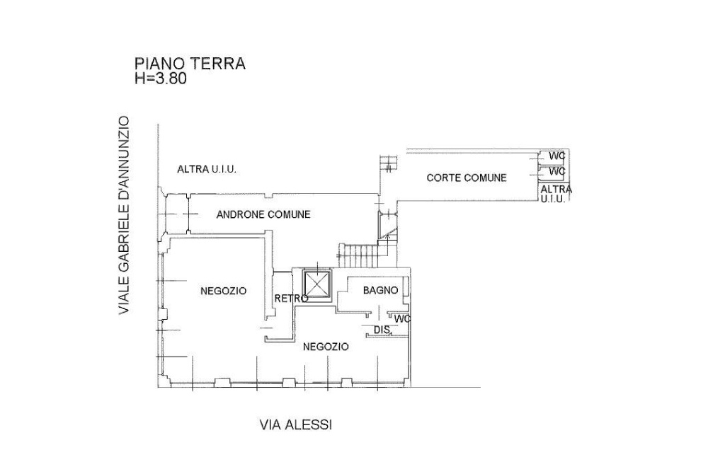 negozio in affitto a Milano in zona San Vittore