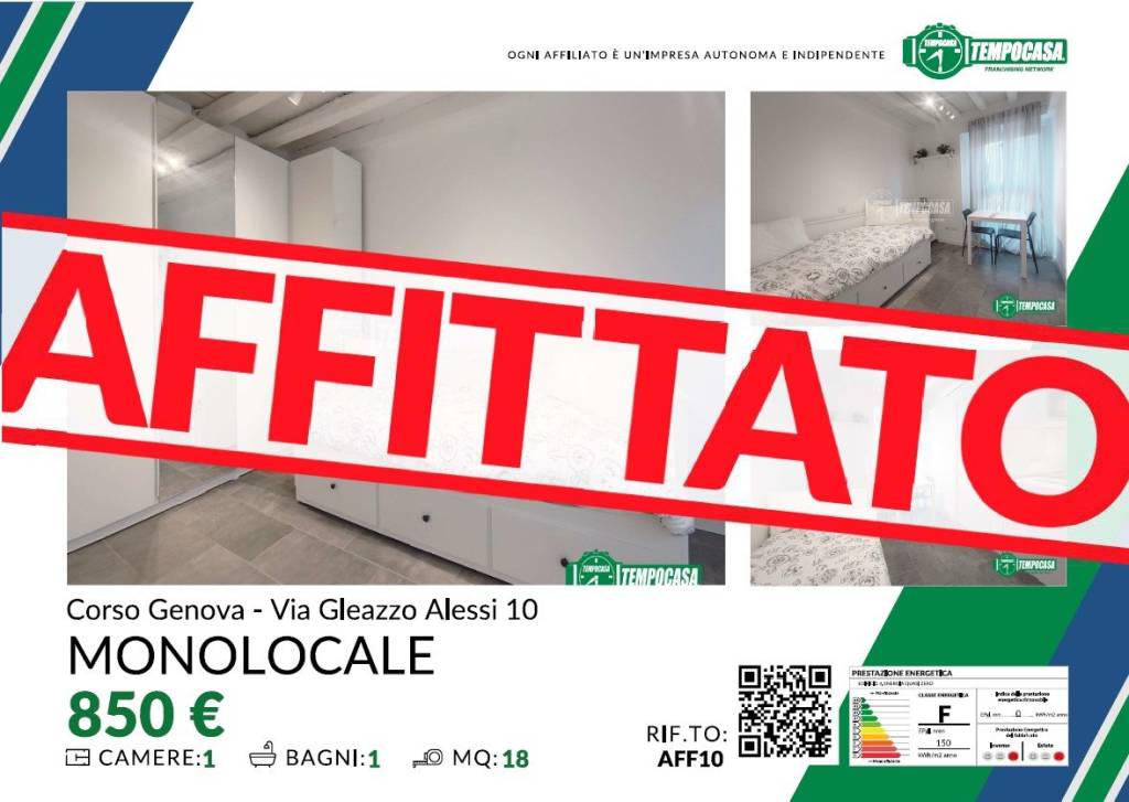 monolocale in affitto a Milano