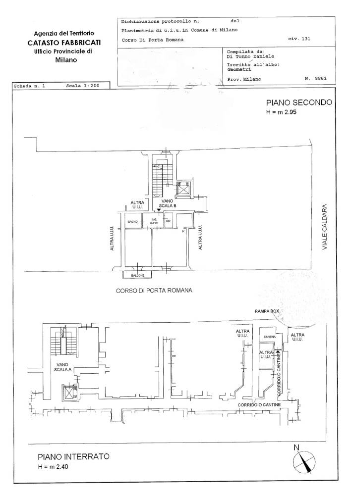 appartamento in affitto a Milano in zona Porta Romana