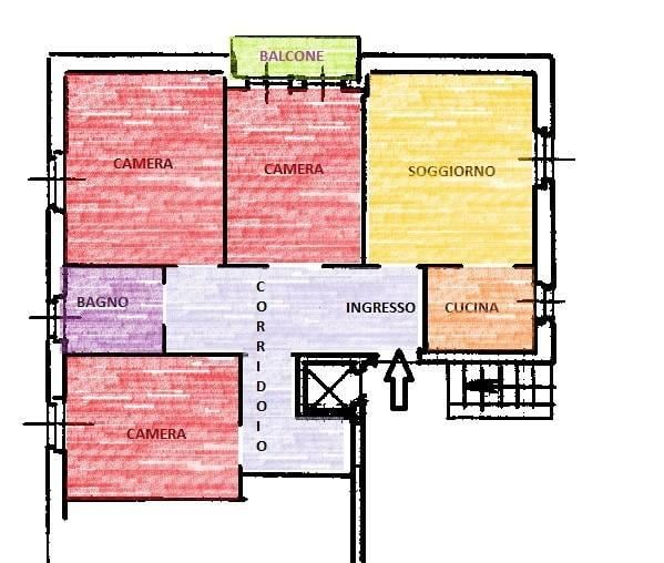 appartamento in affitto a Milano in zona Ronchetto sul Naviglio