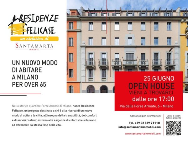 appartamento in affitto a Milano in zona Forze Armate