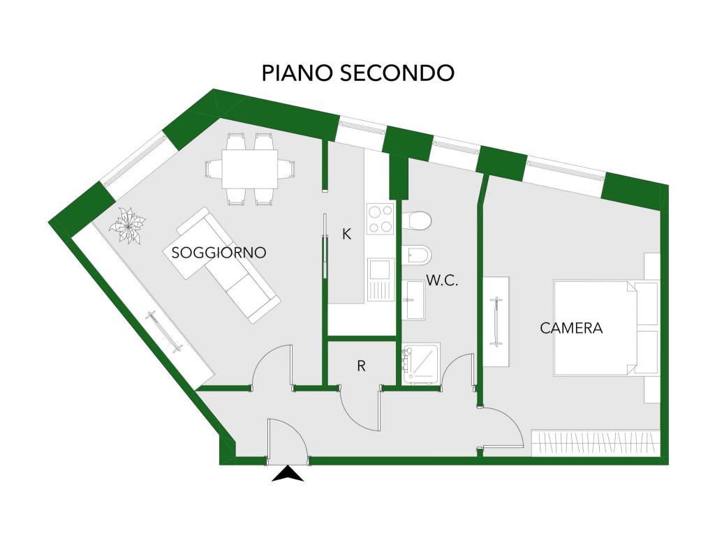appartamento in affitto a Milano in zona Niguarda