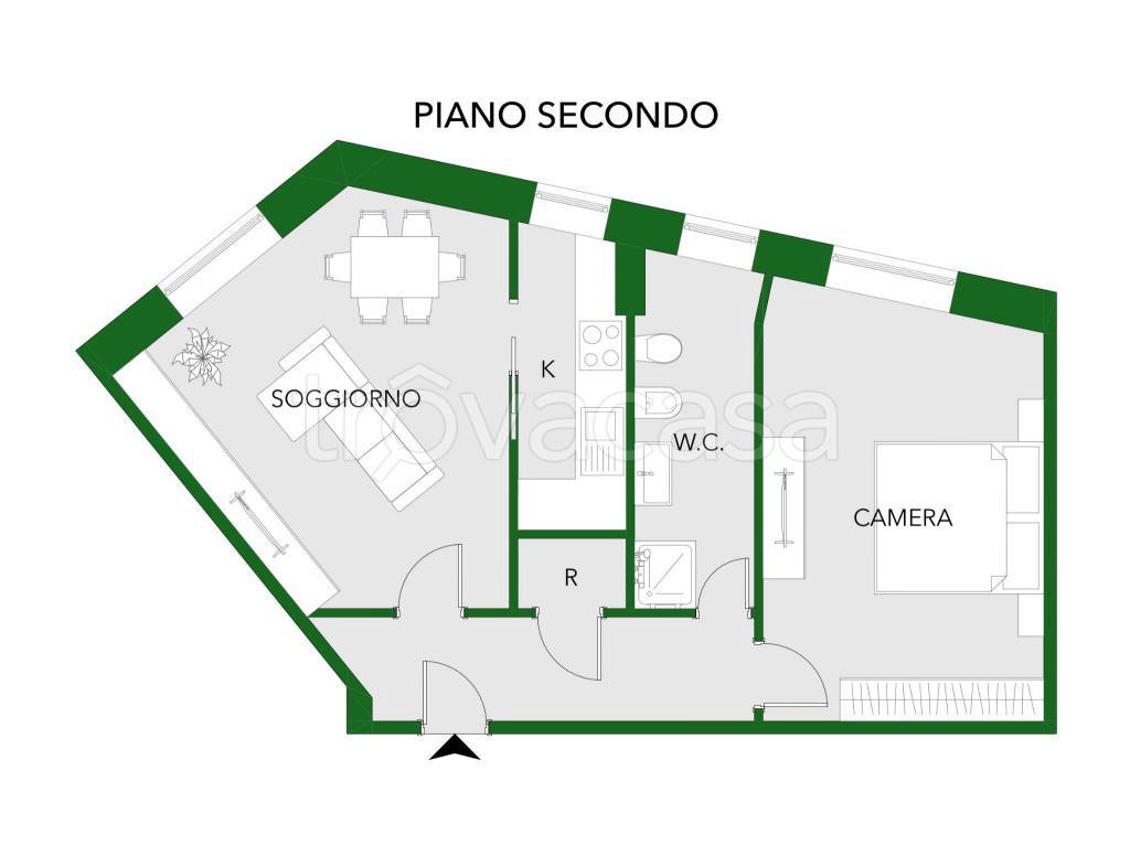 appartamento in affitto a Milano in zona Niguarda