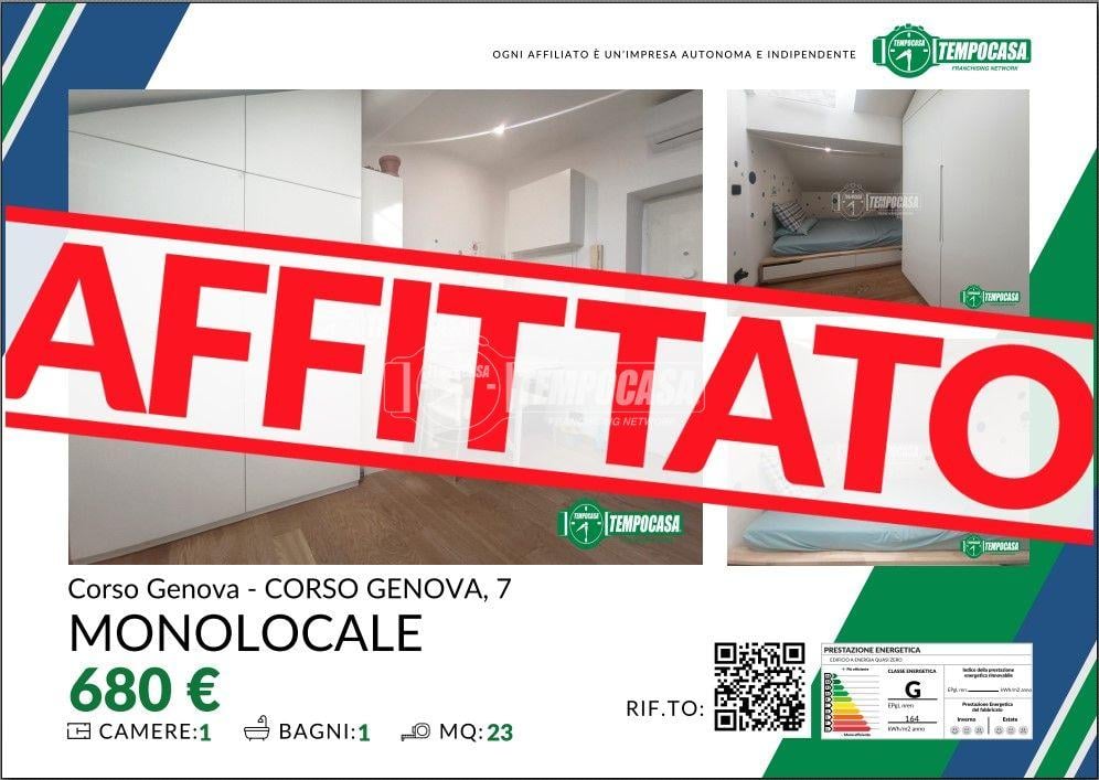 monolocale in affitto a Milano in zona Porta Ticinese