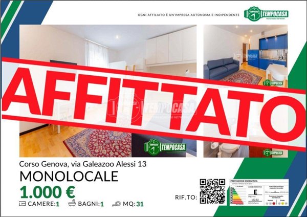 appartamento in affitto a Milano in zona Porta Ticinese