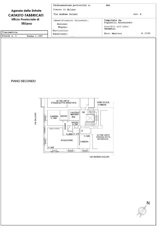 appartamento in affitto a Milano in zona Solari