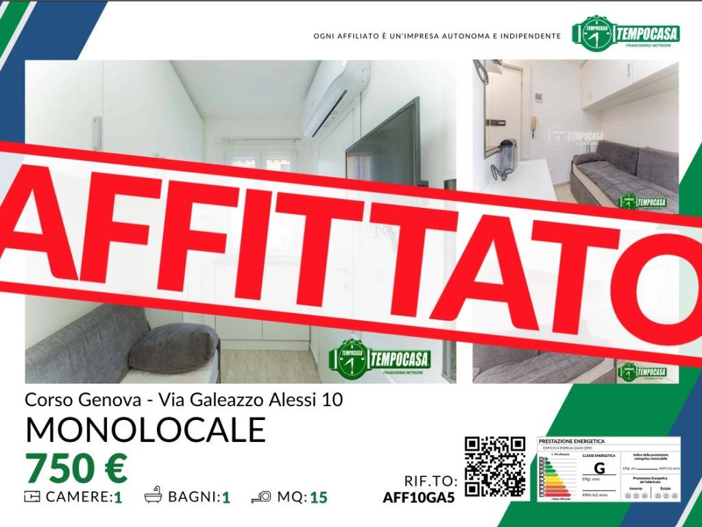 appartamento in affitto a Milano